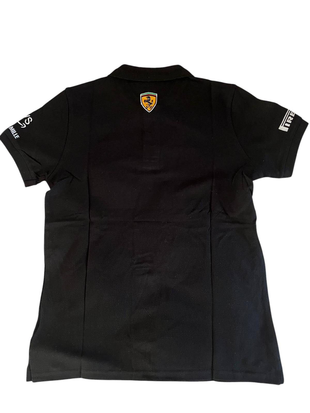 Motorsport Racing Poloshirt Schwarz – Formula Style – Rückenbadge