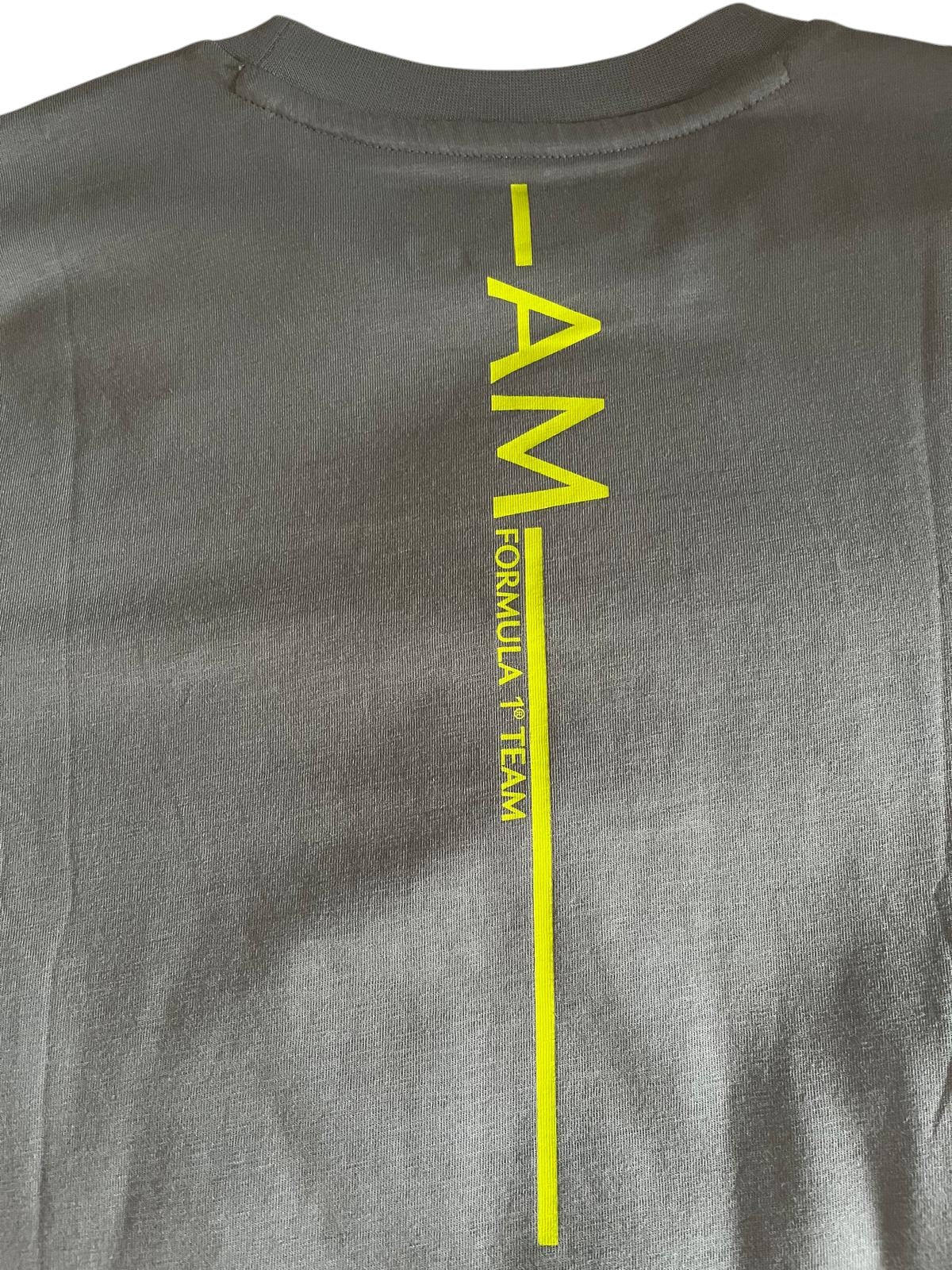 Formula Racing T-Shirt Grau | Premium Baumwollshirt mit Racing-Grafik