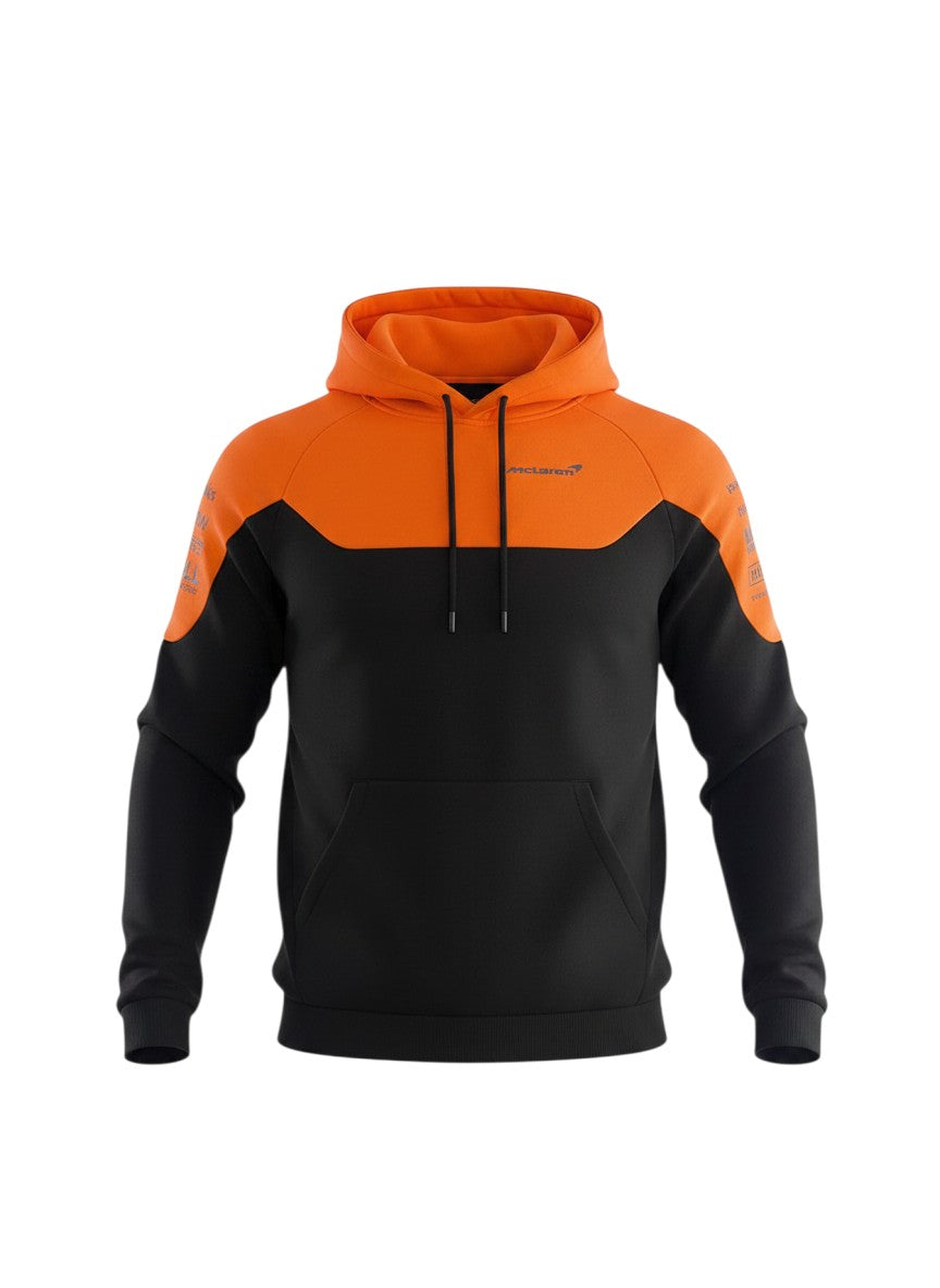 Original McLaren Formula 1 Team Hoodie Orange-Black – Men's Pullover