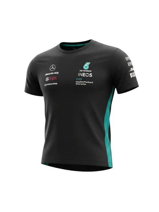 Motorsport Racing T-Shirt Schwarz – Formula Style – Mit Backprint
