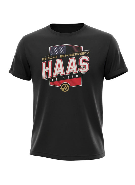 Motorsport Racing T-Shirt Schwarz – Formula Style – Größe S – Ohne Backprint