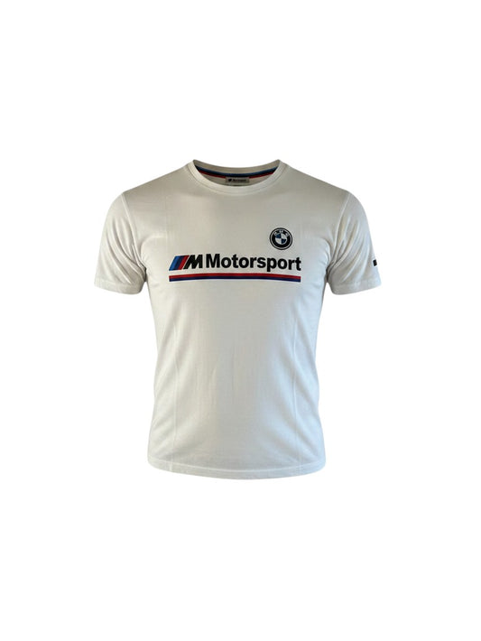 Motorsport Performance T-Shirt Weiß – Racing Style – Ohne Backprint
