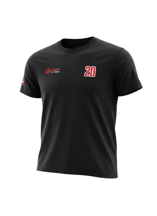 Motorsport Racing T-Shirt Schwarz – Formula Style – Größe S – Mit Backprint