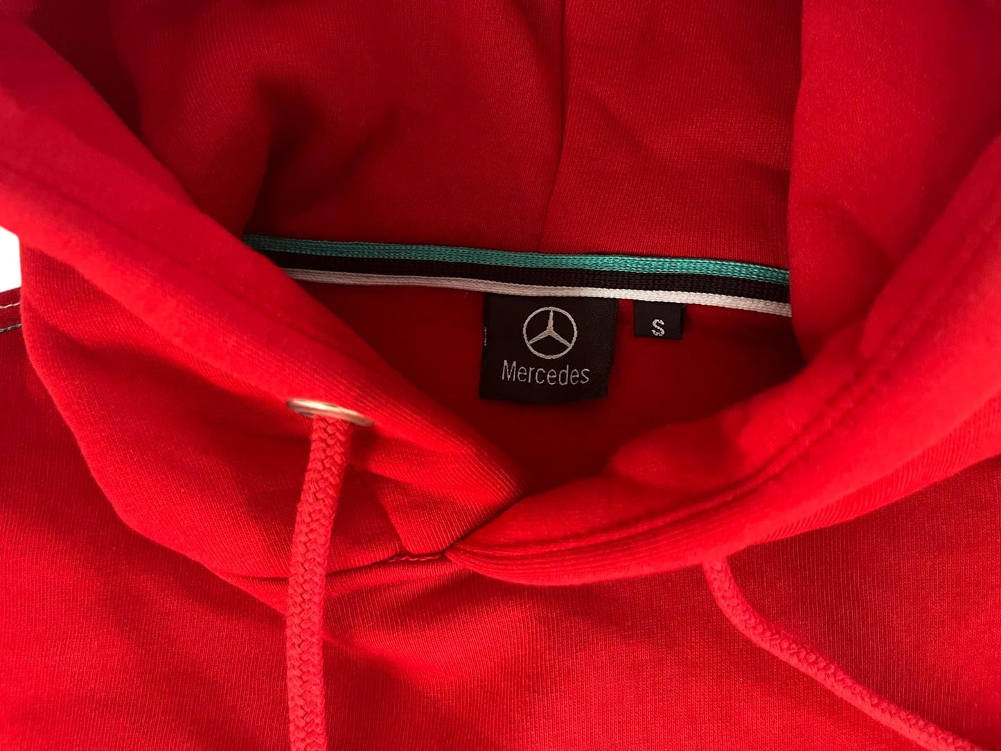 Original Mercedes-AMG Petronas Formula One Team Hooded Fleece Sweatshirt – Red