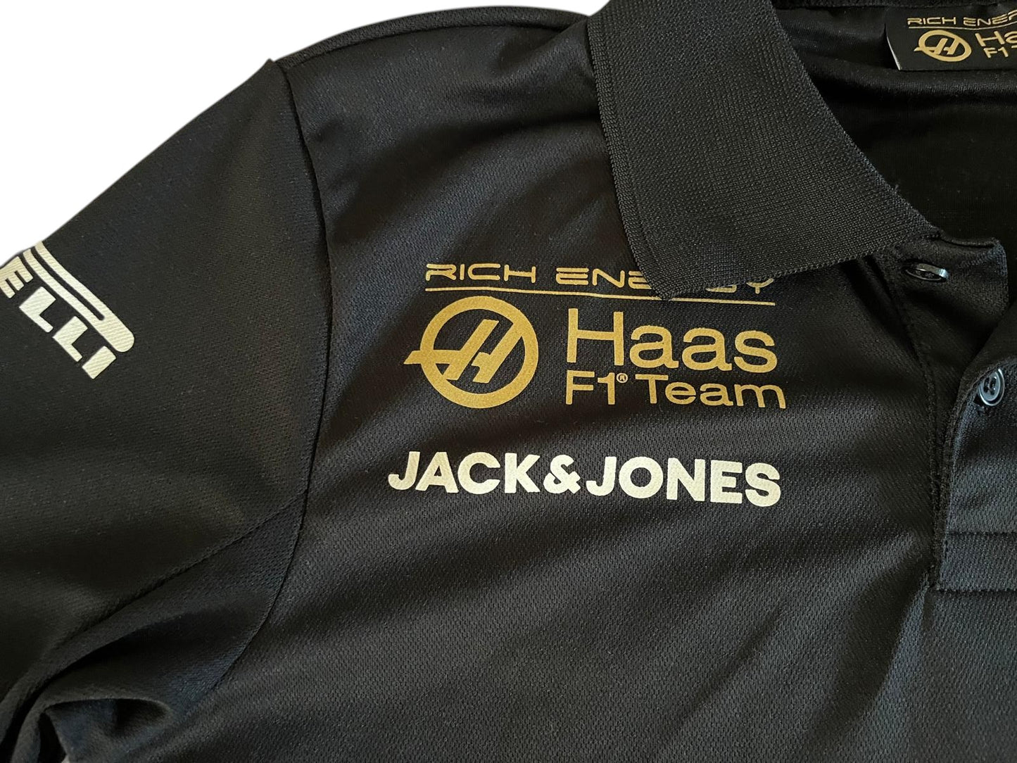 Original Mercedes-AMG Petronas Formel 1 Team Kapuzen-Fleece-Sweatshirt mit Reißverschluss - Blau