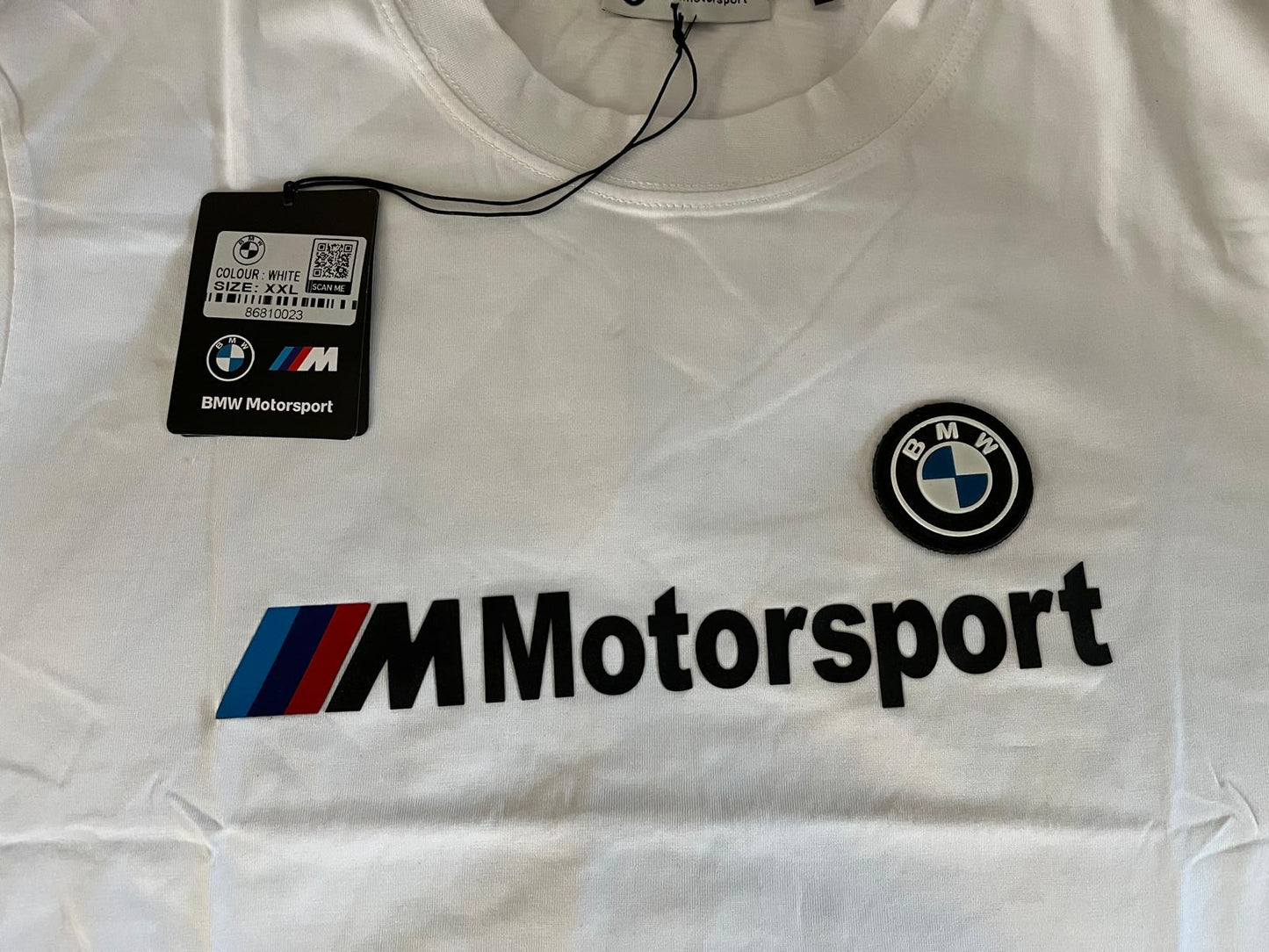 Motorsport Performance T-Shirt Weiß – Racing Style – Ohne Backprint