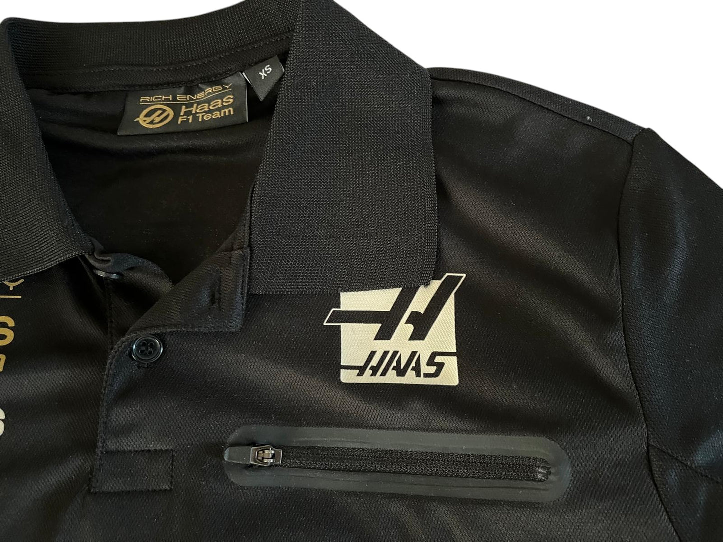 Original Mercedes-AMG Petronas Formel 1 Team Kapuzen-Fleece-Sweatshirt mit Reißverschluss - Blau