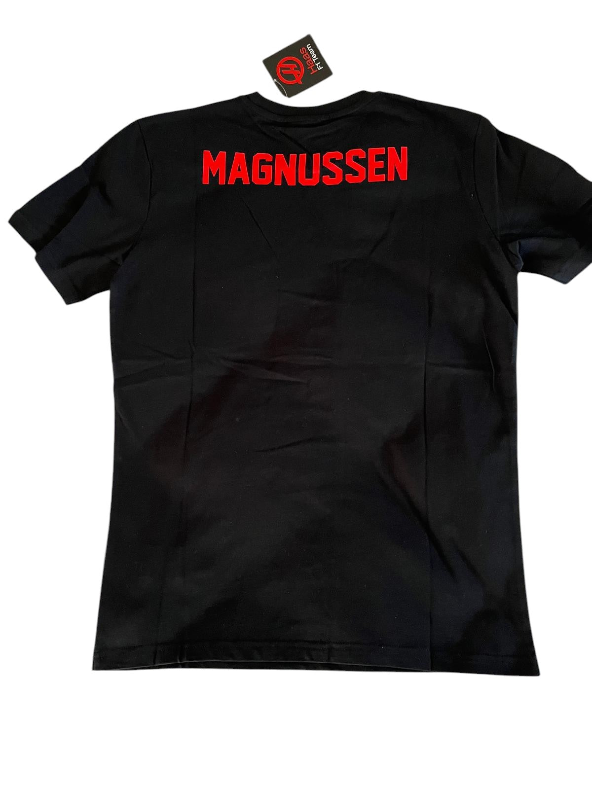 Original Kevin Magnussen #20 Haas F1 Team T-Shirt Black – Official Formula One Merchandise - Size S