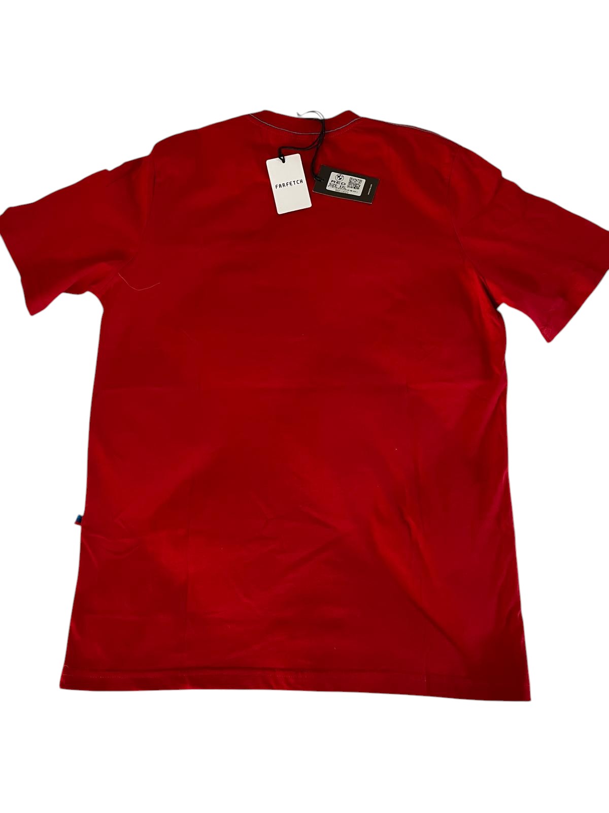 Original BMW M Motorsport T-Shirt Red – Official BMW Motorsport Merchandise - SIZE 2XL