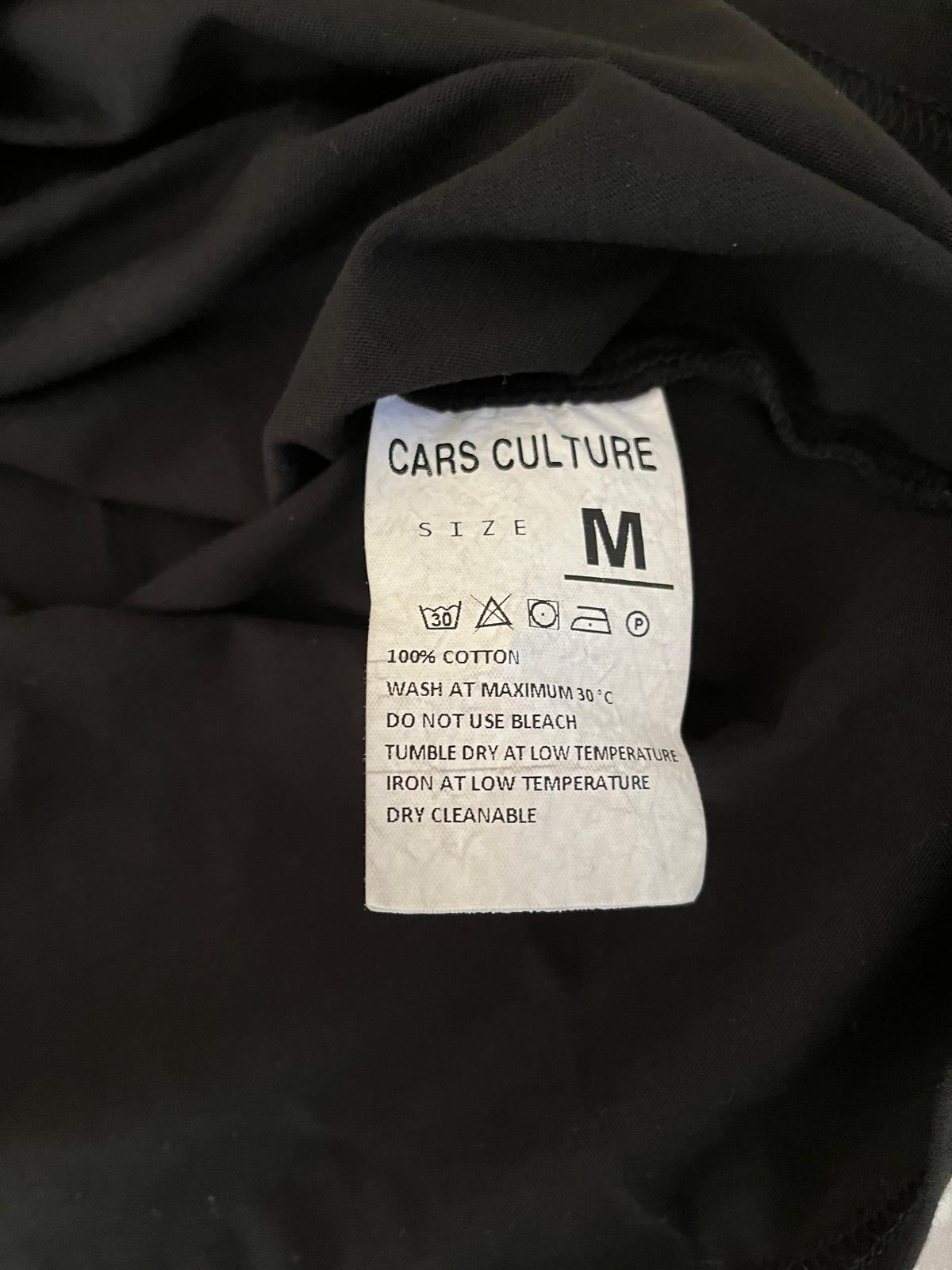 Cars Culture BMW E30 T-Shirt Schwarz Größe M -Neu