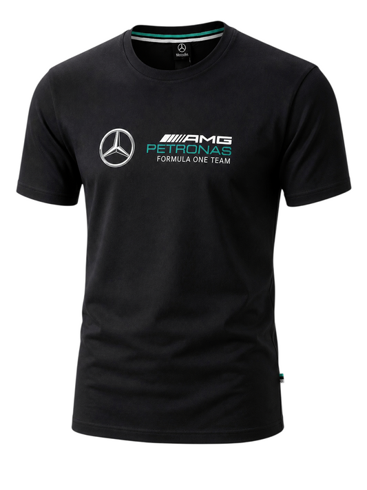 Motorsport Racing T-Shirt Schwarz – Formula Style – Ohne Backprint