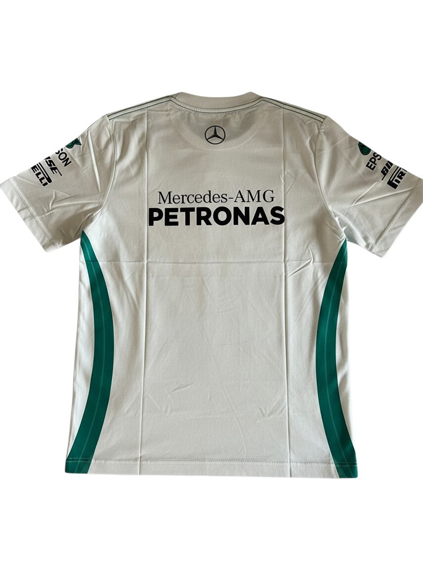 Motorsport Racing T-Shirt Weiß – Formula Style – Mit Backprint