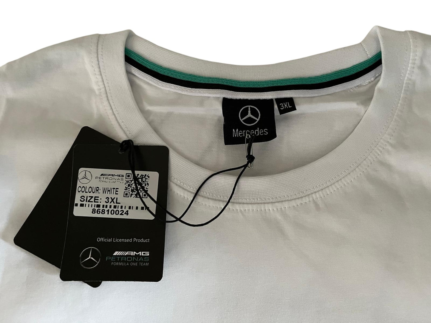 Motorsport Racing T-Shirt Weiß – Formula Style – Ohne Backprint