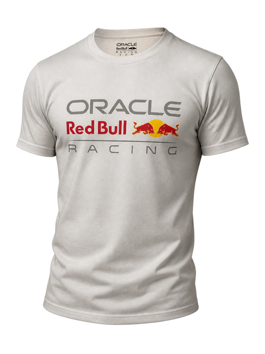 Formula Racing T-Shirt Weiß | Premium Baumwollshirt mit Racing-Design