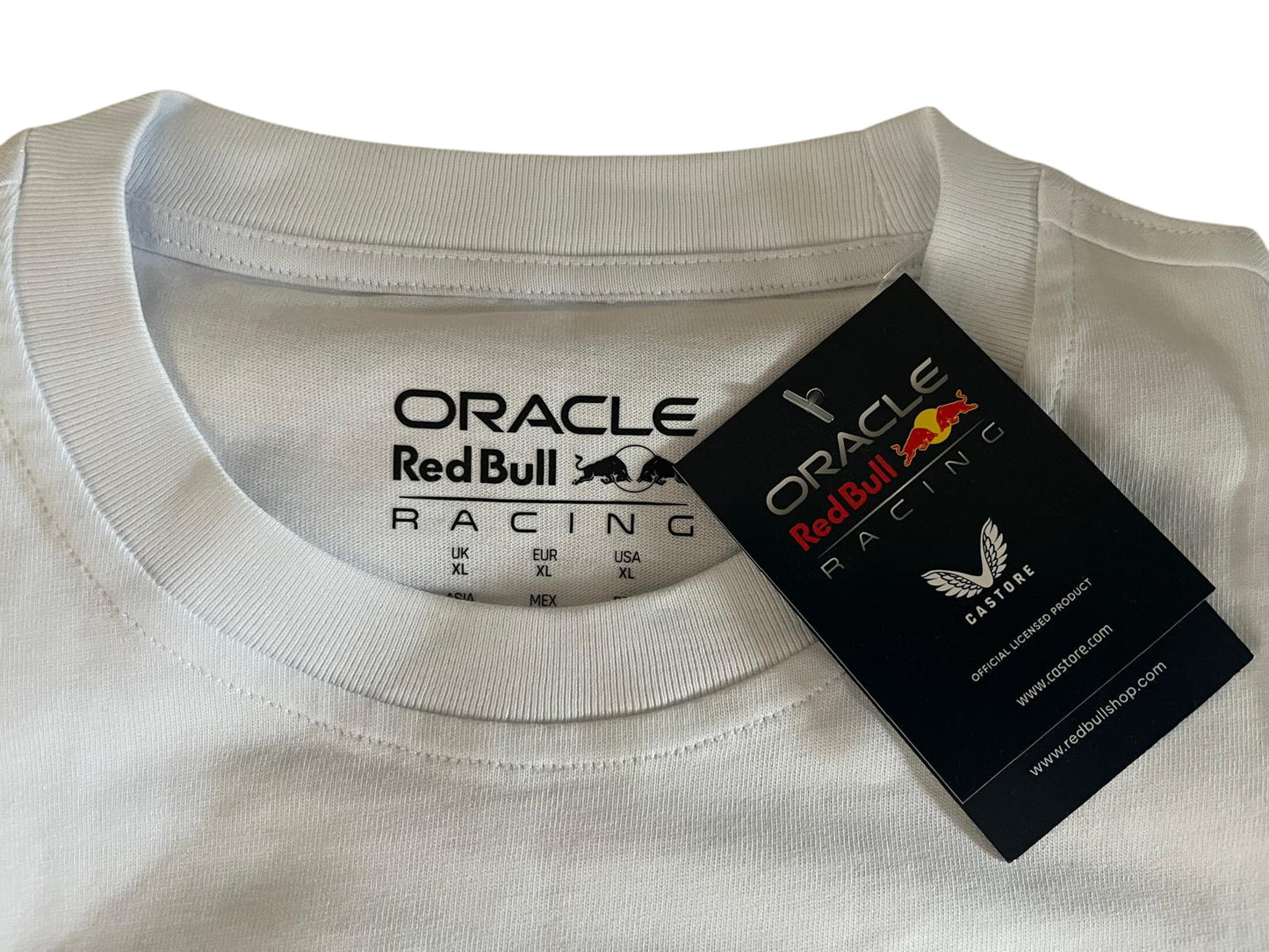 Formula Racing T-Shirt Weiß | Premium Baumwollshirt mit Racing-Design