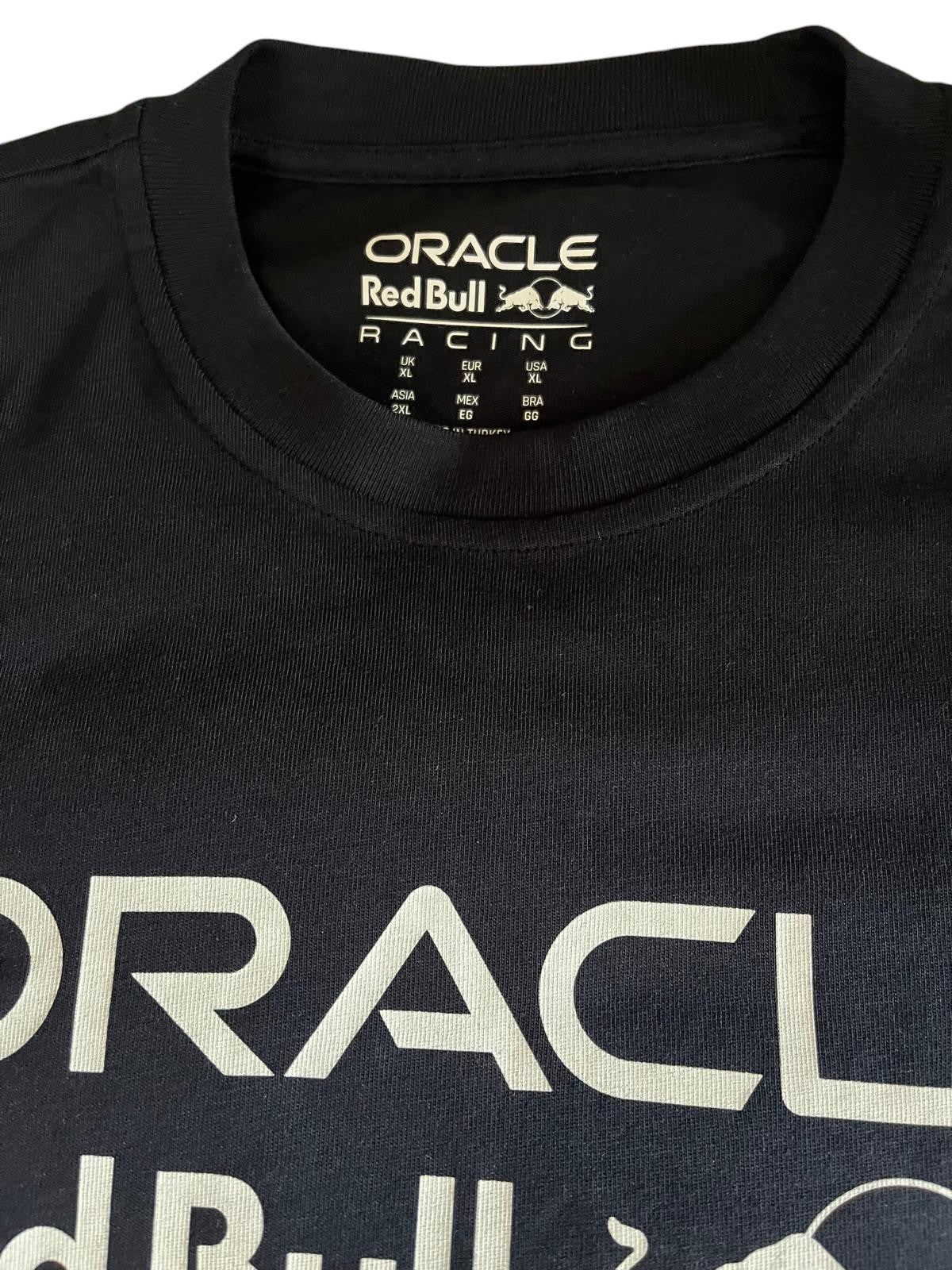 Oracle Red Bull Racing T-Shirt Navy Blue | Official Formula 1 Team Cotton Tee