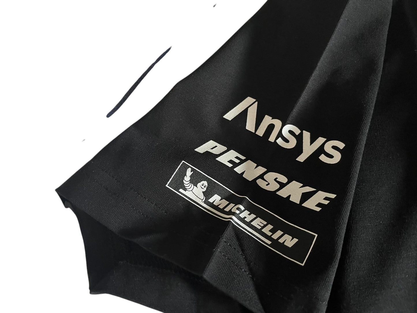 Formula Racing T-Shirt Schwarz | Premium Baumwollshirt mit Racing-Rückenprint – Größe S