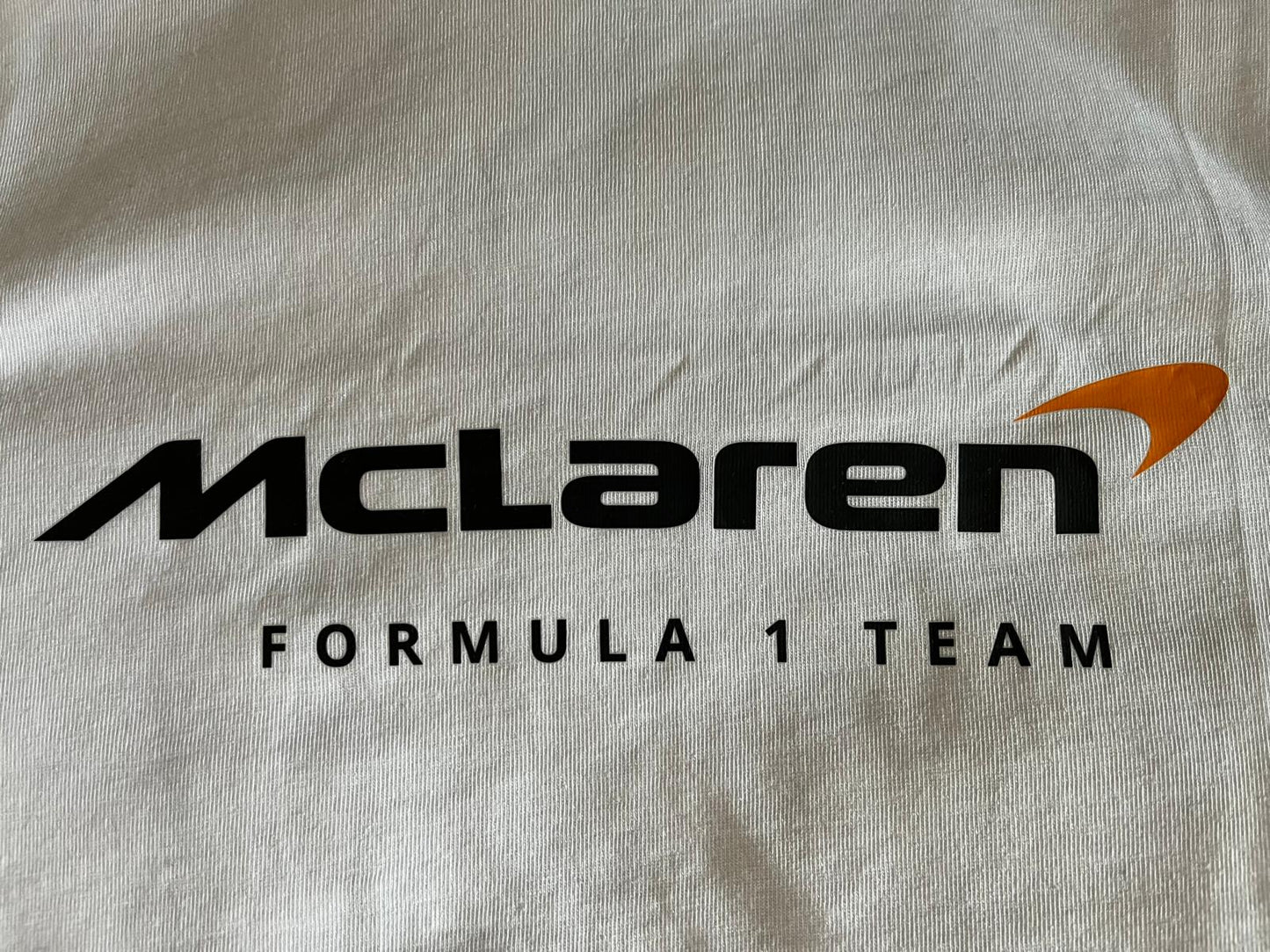 Motorsport Racing T-Shirt Weiß – Formula Style – Größe XS – Ohne Backprint