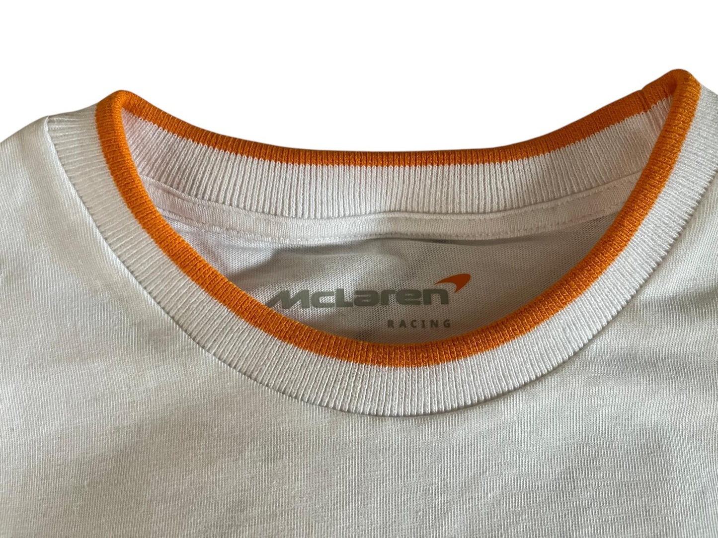 Motorsport Racing T-Shirt Weiß – Formula Style – Größe XS – Ohne Backprint