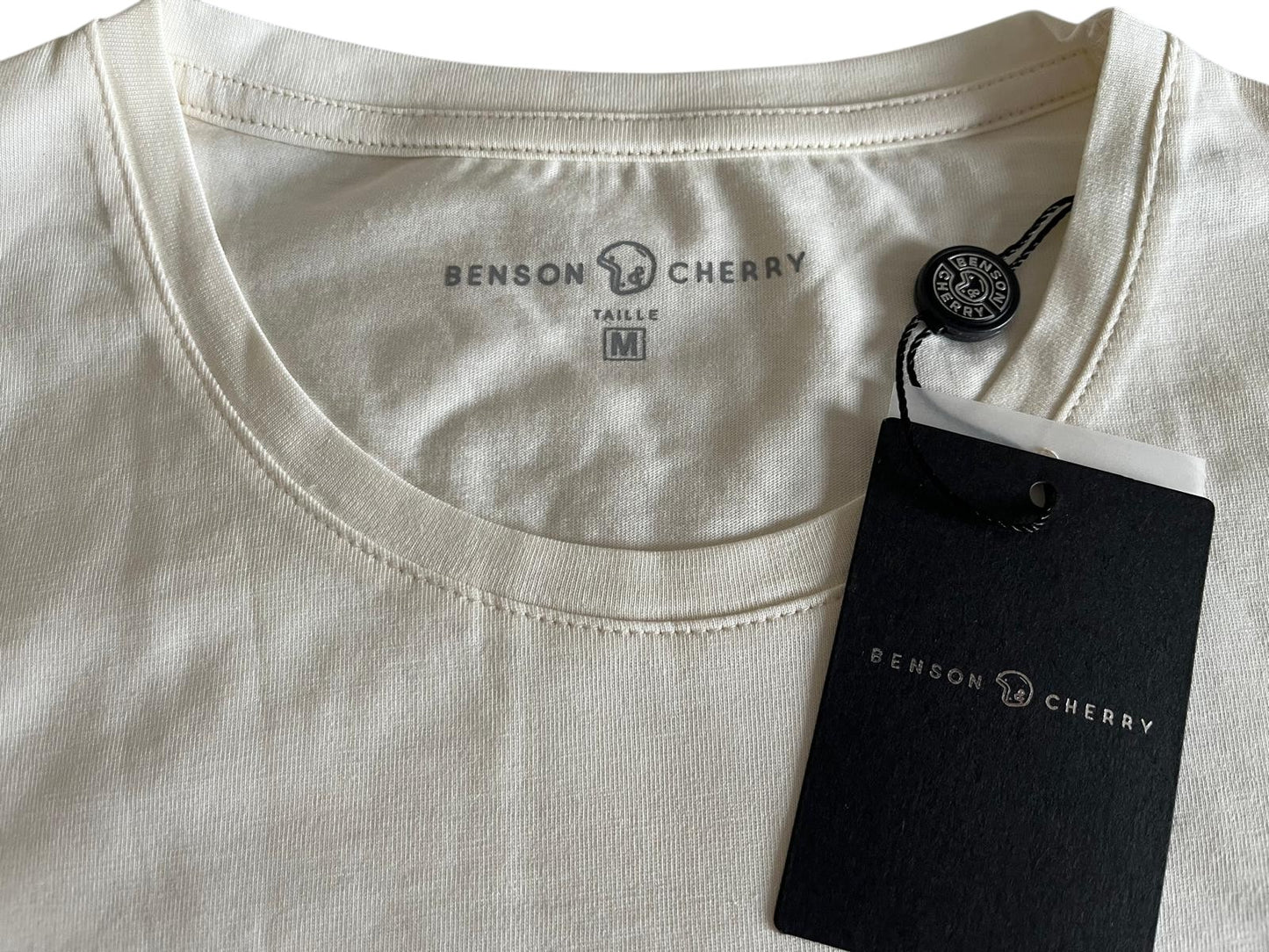 Porsche 911 Targa T-Shirt Benson & Cherry – 100% Baumwolle – Farbe Creme/Blau