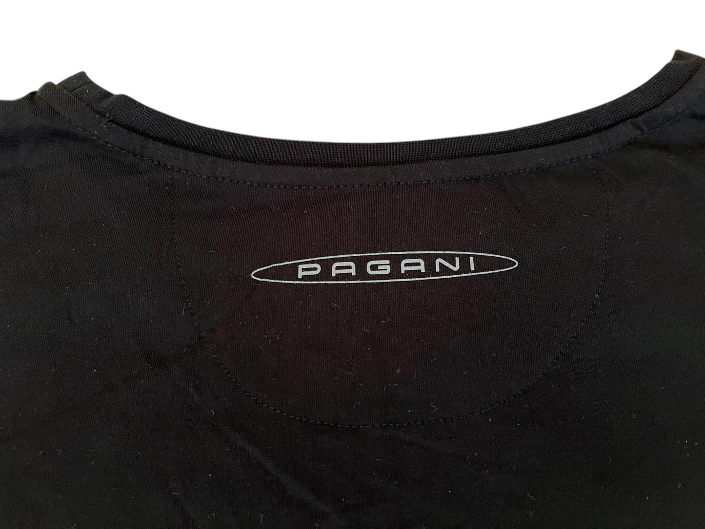 Pagani Zonda 20th Anniversary Damen T-Shirt Schwarz Größe XS und S Neu