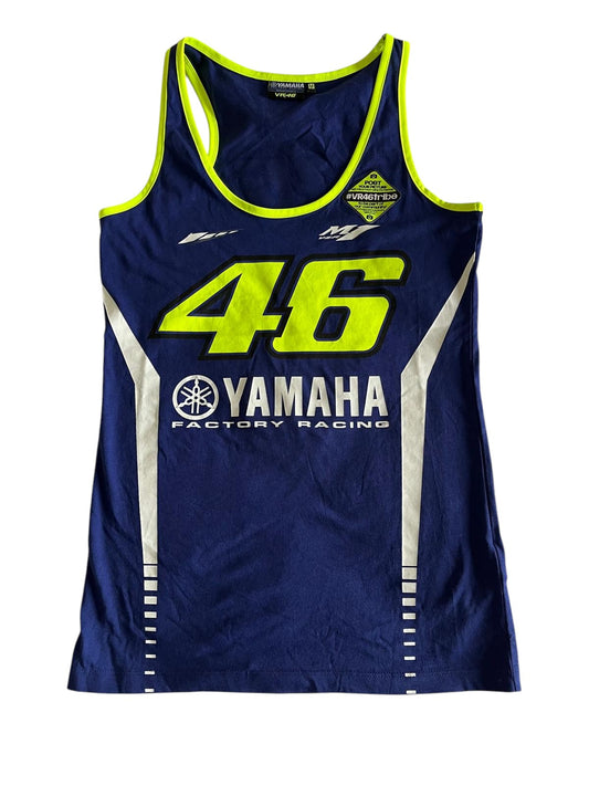 Valentino Rossi VR46 Yamaha Factory Racing Tank Top Herren – Größe M
