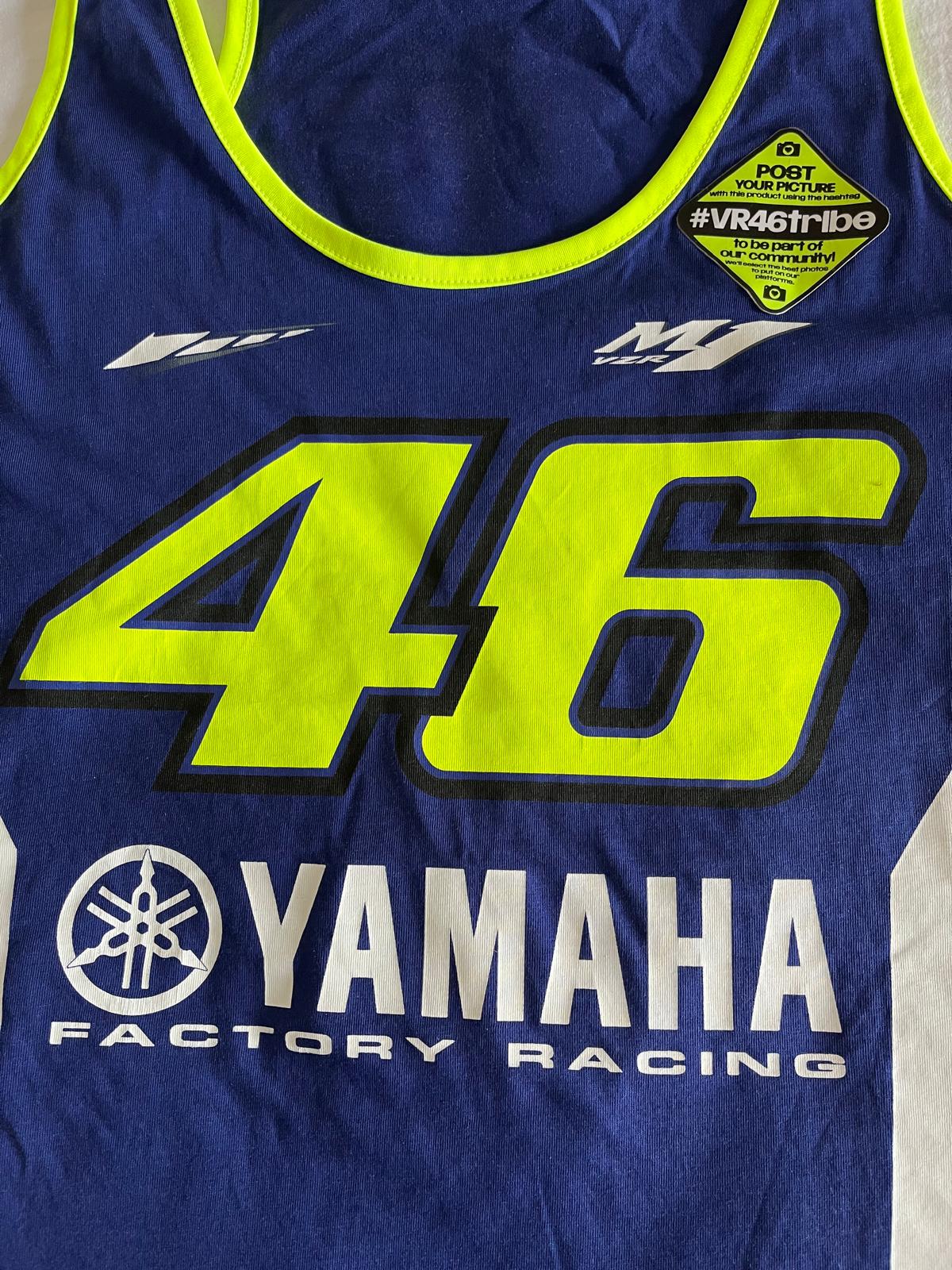 Valentino Rossi VR46 Yamaha Factory Racing Tank Top Herren – Größe M