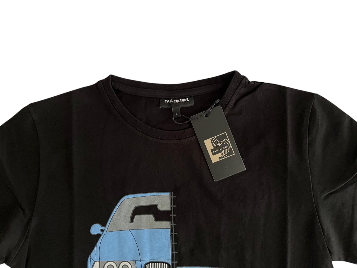 BMW E36 Vintage T-Shirt – Cars Culture – 100% Baumwolle - Schwarz