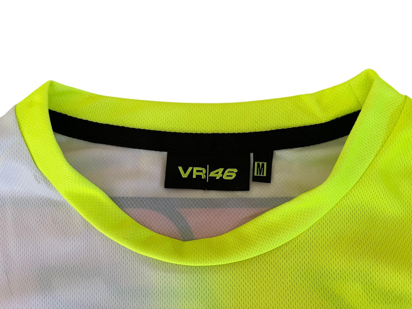 VR46 Racing Team Pertamina Enduro T-Shirt Gelb-weiß Marco Bezzecchi 72 Größe M - Neu