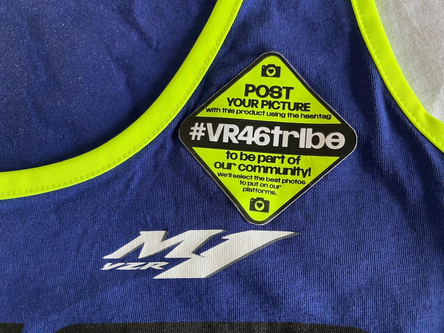 Valentino Rossi VR46 Yamaha Factory Racing Tank Top Herren – Größe M