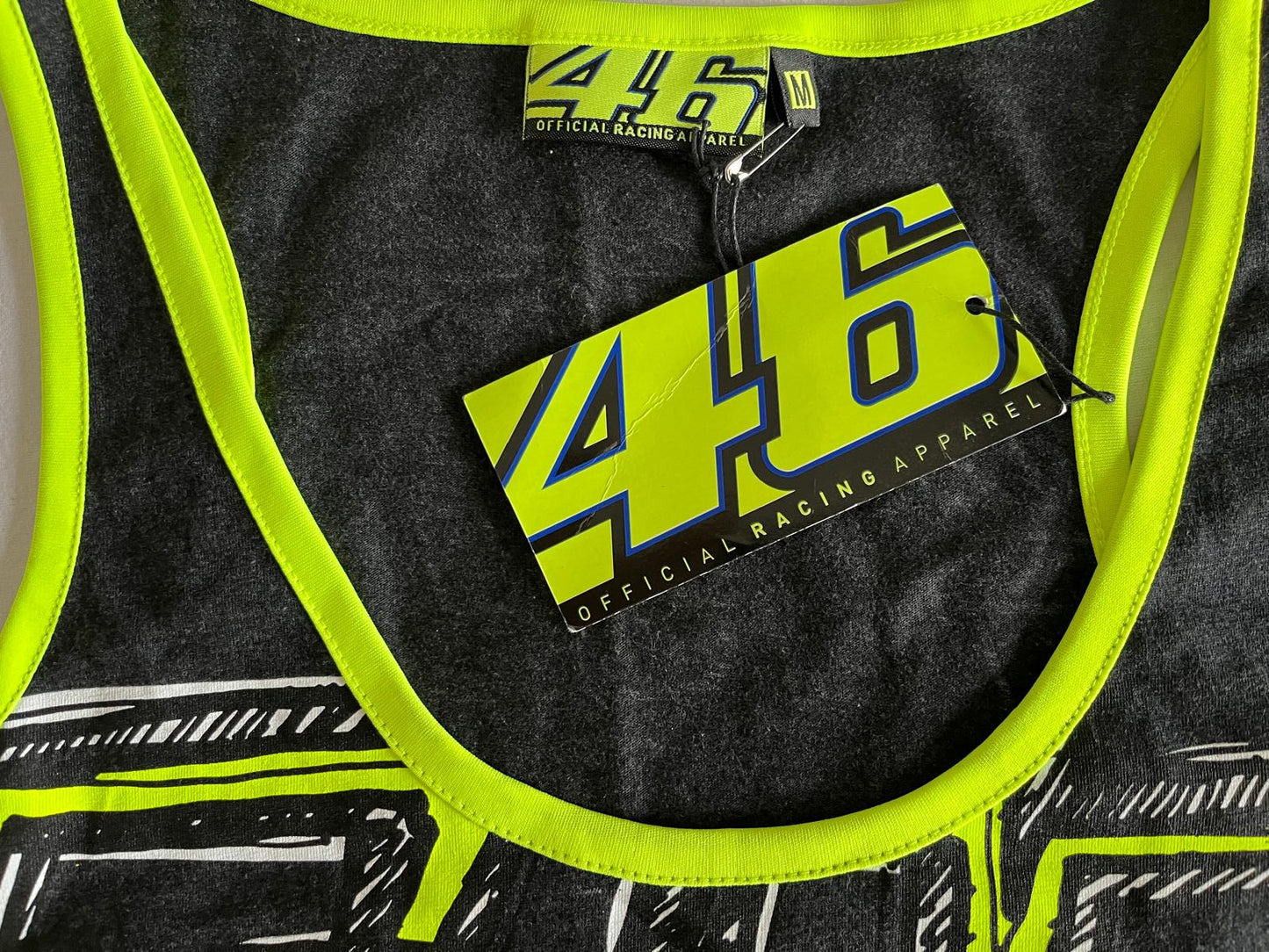 Valentino Rossi VR46 Damen Tank Top „The Doctor“ – Größe M