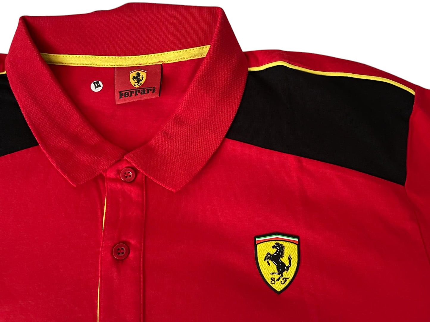 Motorsport Racing Poloshirt Rot – Performance Style – Ohne Backprint