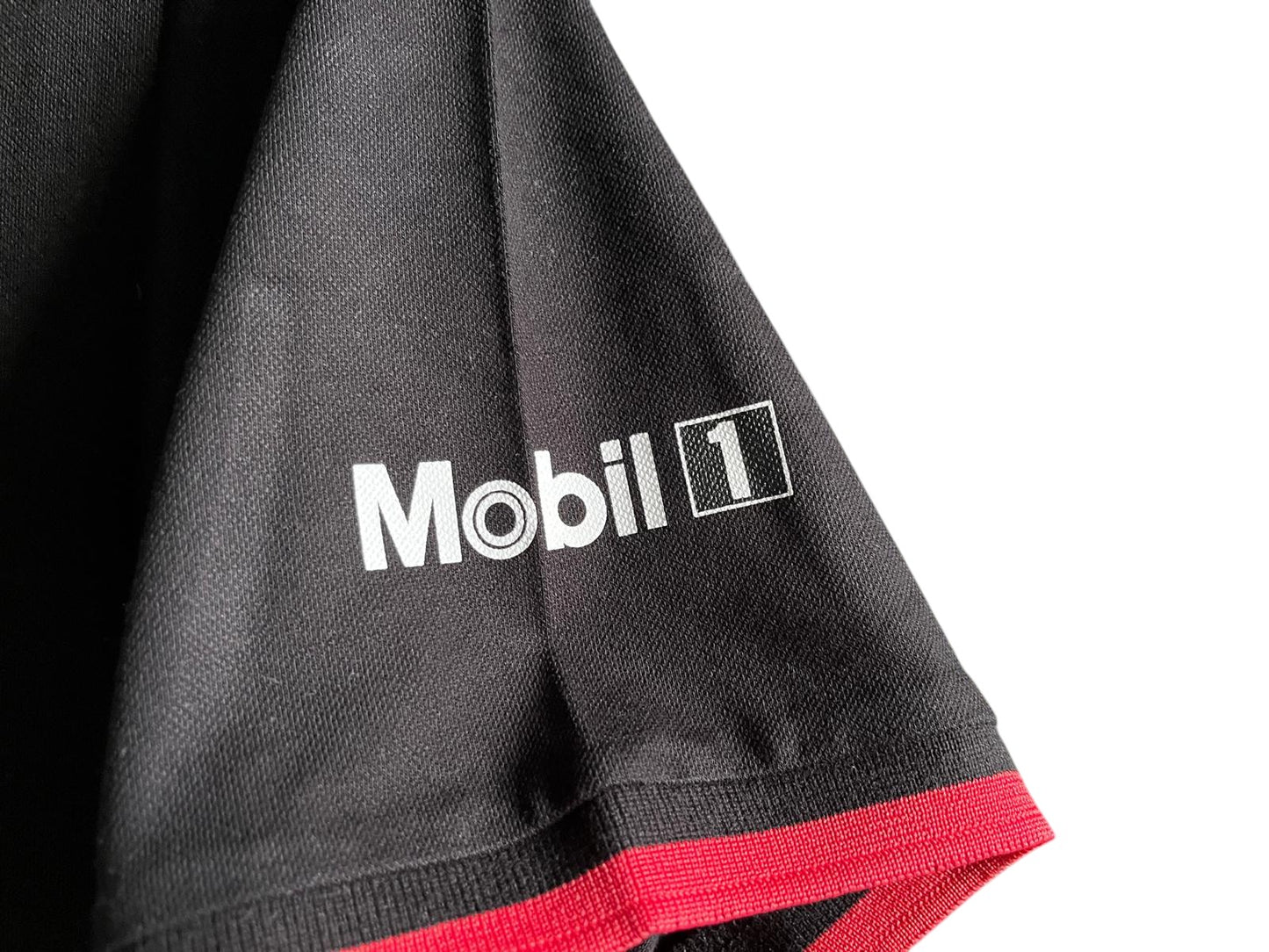 Motorsport Racing Poloshirt Schwarz – Performance Style – Größe S – Mit Backprint